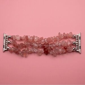 Pink Stone Apple Watch band